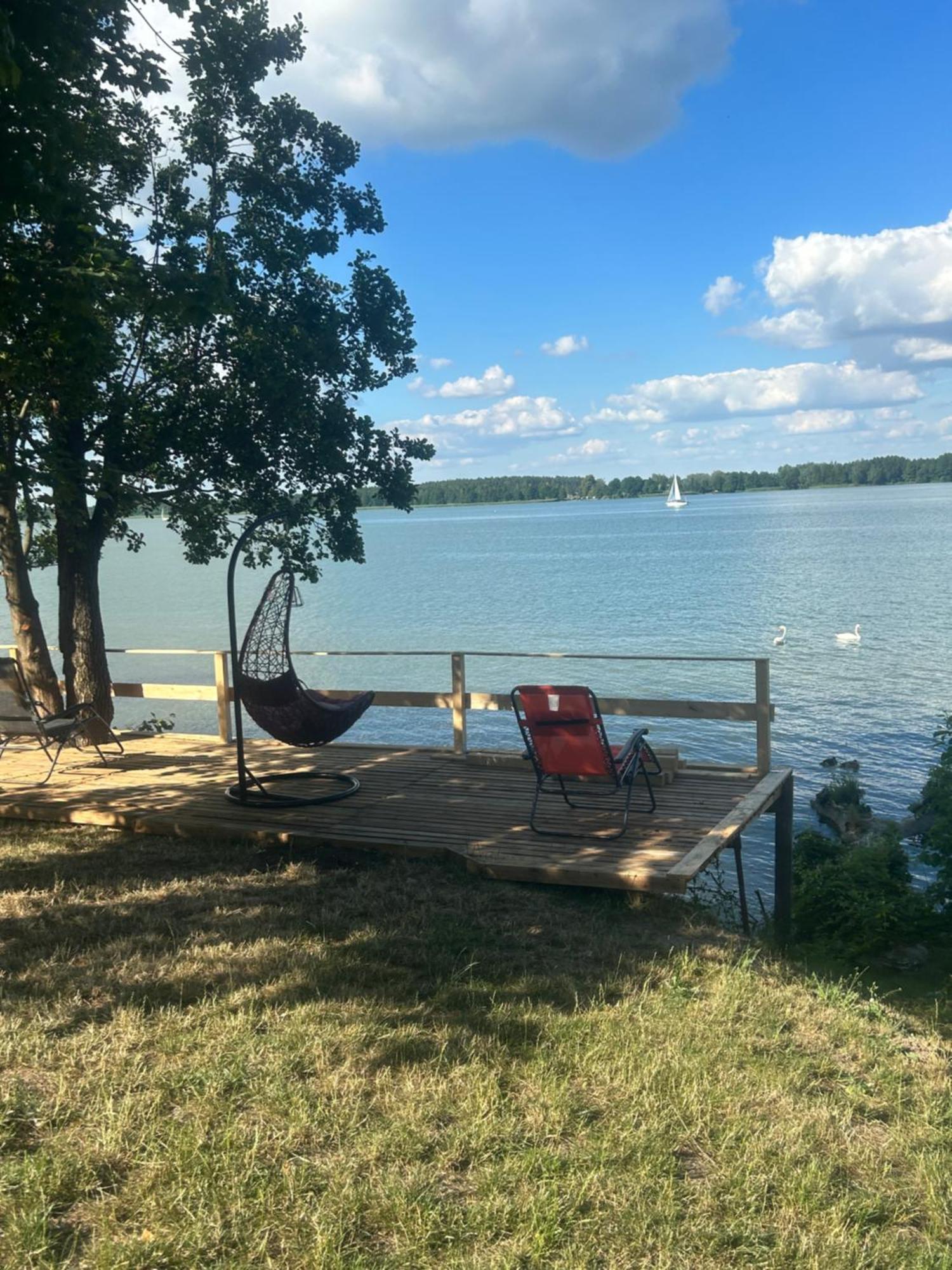 Domek Matdar Lägenhet Mikołajki Exteriör bild